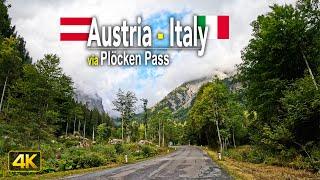 Driving from Austria  to Italy  via Plöckenpass | Drive from Lienz Austria to Paluzza Italy