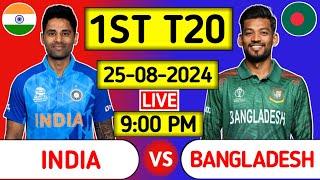 India Vs Bangladesh 1st T20 Live Score - Part 17