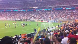 Darron Gibson free kick goal vs MLS All-Stars