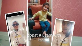 popat video #Learn With Ishani 