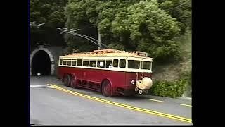 HATAITAI TRAM TUNNEL - Parade of vintage trolleybuses