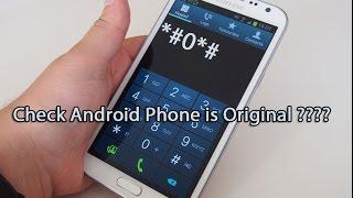 How To check Samsung phone is original