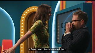 vic michaelis asks sam reich for a dollar (sam says 3)