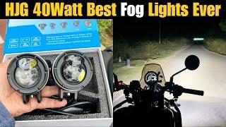 Install HJG 40 Watt Fog Light In My Himalayan 450 | Best Fog Lights Ever