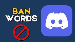 How to Ban Words From Discord Server Using AutoMod