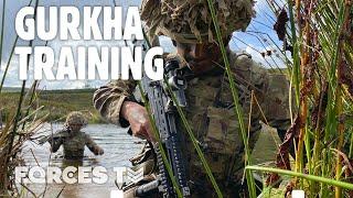 Gurkhas Trial A Potential NEW Element Of The Combat Infantryman's Course | Forces TV