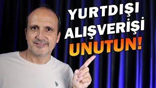 Yurtdışı alışveriş sınırı 30 Euro oldu