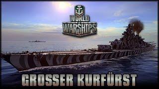 World of Warships - Großer Kurfürst - Tier X [ deutsch | Gameplay ]