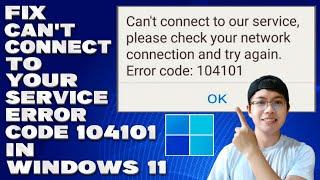 How To Fix Can't Connect To Your Service Zoom Error Code 104101 in Windows 10/11 [Solution]