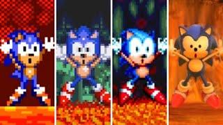 Evolution of Sonic Falling in Lava (1991-2022)