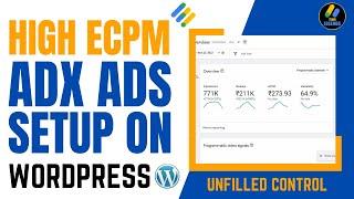 Google AdX Ads Setup  How to Google Ad Manager Ads Setup on Wordpress with High ECPM Ads Size 