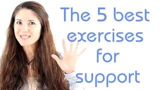 Freya's Singing Tips: The 5 best exercises for support