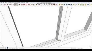 Basic Sketch Up Tutorial: Sliding Window