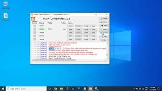 Why my XAMPP Apache cannot start in Windows 10 Tutorial