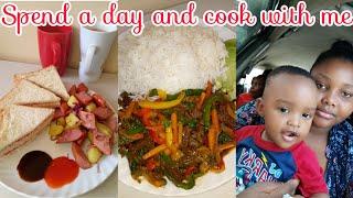 VLOG - A day in life of a SAHM / Satisfying hair cleaning routine/Cook with me #food #motivation