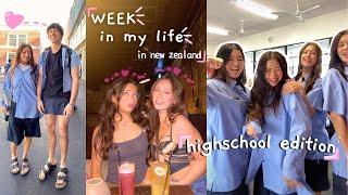  nz high school week in my life: uniform swap, going out w/ friends