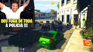 PIUZINHO DEU A MELHOR FUGA DO GTA RP !!!