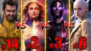 Who's the Most Powerful Mutant in the MCU? | Ranking Each X-Men From Weakest to Strongest!
