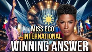 FINAL Q&A - Alexie Brooks For Miss Eco International 2025.