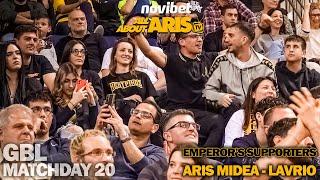 AΡΗΣ MIDEA - ΛΑΥΡΙΟ: THE EMPEROR'S SUPPORTERS BY NOVIBET ALLABOUTARIS TV!