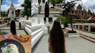 Super long hair ‍️ June in Bangkok  Beautiful hair  Rapunzel real life in Thailand ️