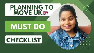 Essential Steps Before Moving to The UK#uklife #nhsnurse #nhsuk #sonalimadhav