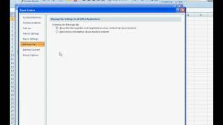 How to Enable Macros in Excel 2007