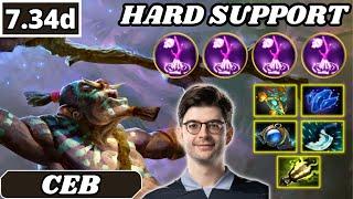 7.34d - Ceb Witch Doctor Hard Support Gameplay - Dota 2 Full Match Gameplay