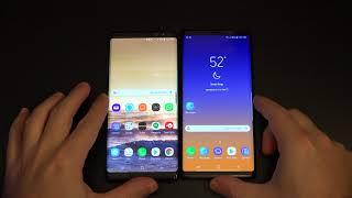 Samsung Galaxy Note 9 vs Note 8