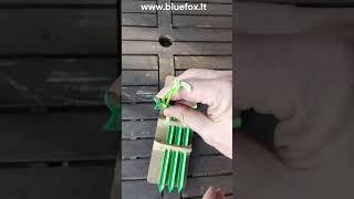 #shorts  Helikon tarp pegs green 4 pcs. | Helikon Y formos aliumininiai palapinės kuoliukai 4 vnt.