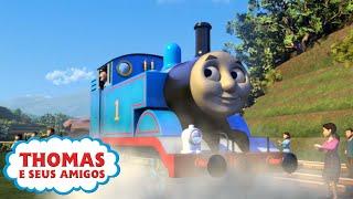 Thomas e Seus Amigos | A roda d'água (China) e mais! | 60 minutos de compilação