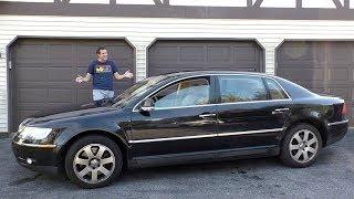 Volkswagen Phaeton W12 был ультра-люксовым седаном VW за $120 000