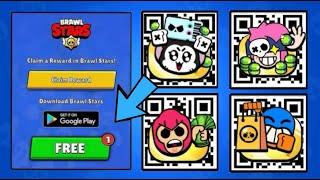 FREE!  UPDATE QR CODES!  WORKING QR CODES | BRAWL STARS QR CODES