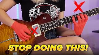 FIX these AWFUL Guitar Habits Making You Sound Like Sh*t..