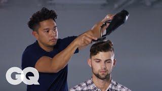 How to Use a Blow-Dryer - Best Hair Tips for Men | GQ