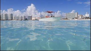 Another day in Paradise. Snorkeling and Fishing in Cancun Mexico.