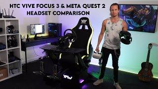 Yaw2 - HTC Vive Focus 3 & Meta Quest 2 Headset Comparison