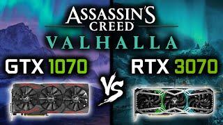 GTX 1070 vs RTX 3070 in Assassin's Creed Valhalla | AC Valhalla - GTX 1070 vs RTX 3070