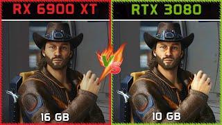 RX 6900 XT vs RTX 3080 10 GB - FHD, QHD, UHD 4K