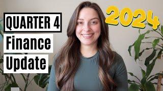 Quarter 4 2024 Finance Update | ONLINE INCOME, INVESTMENTS, SINKING FUNDS, NET WORTH, GOALS