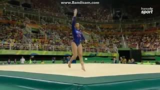 Elissa Downie GBR Qual Fx Olympics Rio 2016