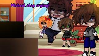 Only the people who care about you can see you meme Afton family gacha club [FNAF] Micheal Afton