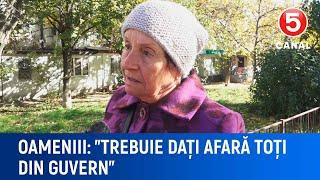 Oameniii: "Trebuie dați afară toți din guvern"