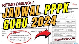 Resmi Rilis ! Jadwal Seleksi PPPK Guru 2024 Dari Badan Kepegawaian Negara (BKN)