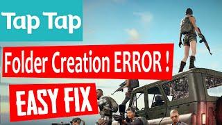 HOW TO FIX TAP TAP FOLDER CREATION ERROR | HOW TO DOWNLOAD PUBG MOBILE KOREAN VERSION(KR)