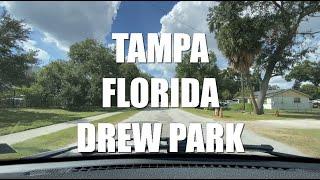 DRIVING TOUR TAMPA FLORIDA DREW PARK HOME OF NEW YORK YANKEES TRAINING CAMP (NARRATED)