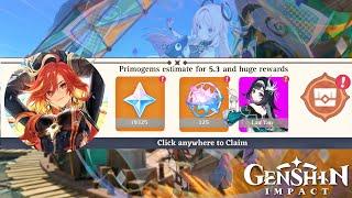 BIG NEWS FOR F2P PLAYERS!! 95+ FREE PULLS IN THE NEXT PATCH + FREE 4 STAR CHARACTER - Genshin Impact