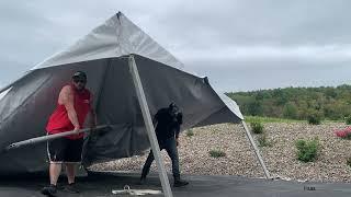 Frame Tent Trick - First Leg Is The Hardest