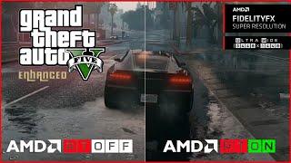 GTA 5 PC Enhanced | RayTracing | FSR3 | GraphicsPerformance RX 7800 XT | 7800 X3D | Ultra Wide 1440p