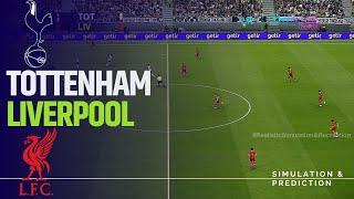 TOTTENHAM HOTSPUR vs. LIVERPOOL - Premier League 2024/25 eFootball simulation